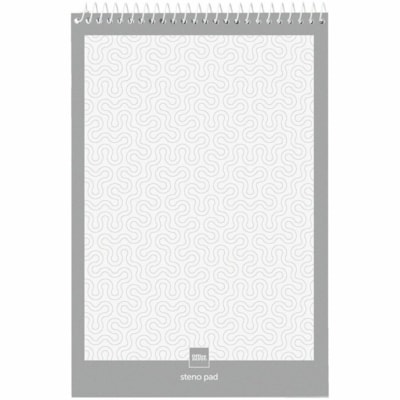Office Depot Steno Books, White with Gregg Ruled, 6" x 9" , 70 Sheets/Pad, 12 Pads/PK - 70 Sheets - 140 Pages - Wire Bound - Durable - 12 / Pack  