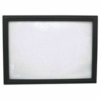Grand & Toy Document Frame, Black, Letter-Size - 12.50" (317.50 mm) x 9" (228.60 mm) Frame Size - Holds 11" (279.40 mm) x 8.50" (215.90 mm) Insert - Wall Mountable - Portrait, Landscape - Medium Density Fiber (MDF) - Black - 1 / Unit  