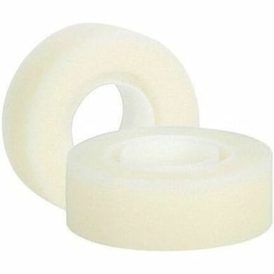 Grand & Toy Invisible Tape Refills, 19 mm x 32.9 m, 4/PK - 36 yd (32.9 m) Length x 0.75" (19 mm) Width - 1" (25.40 mm) Core - Matte - Split Resistant, Tear Resistant - For Office - 4 / Pack 0.75 INX108 FT (19 MMX32.9 M) 