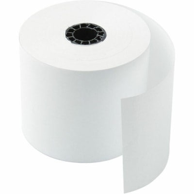 Grand & Toy Thermal Paper Rolls, 3 1/8" x 230', White, Carton of 50 - 3 1/8" (79.38 mm) x 230 ft (70.10 m) - Single Ply, Jam-free, End of Paper Indicator, BPA Free - White - 50 / Carton WHITE  50/CTN 