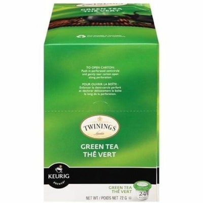 Twinings Green Tea K-Cup Pods Green Tea, Regular K-Cup - 24 / Box Green Tea, Regular K-Cup - Green Tea, Regular - 24 / Box  