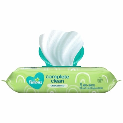 Complete Clean Cleaning Wipe - White - 72 / Pack PER PACK 