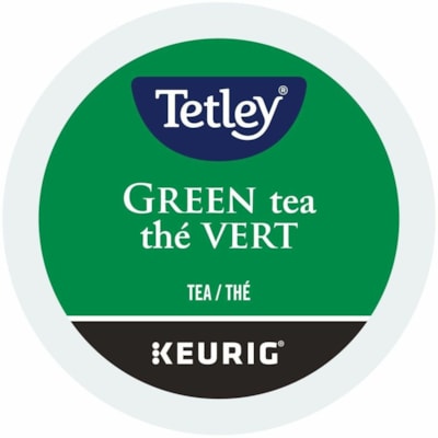 Tetley® Tea Single-Serve K-Cup Pods, Green Tea, Box of 24 Green Tea K-Cup - Compatible with Keurig K-Cup Brewer - Green Tea - 24 / Box 24/BX  KEURIG 
