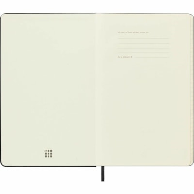 Moleskine Diary - Large - Monthly - 12 Month - January 2024 - December 2024 - 1 Day Single Page Layout - 5" x 8 1/4" Sheet Size - Elastic - Black - Hard Cover, Acid-free, Rounded Corner, Gusseted Pocket, Printed, Trip Planning, Goal Section, Bookmark, Flat Opening  
