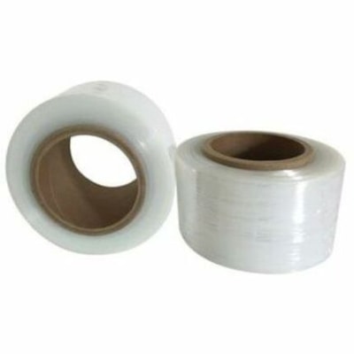 Malpack Stretch Wrap, Clear, 3" x 1,000" , Carton of 18 - Puncture Resistant, Adhesive, Damage Resistant, Residue-free - Clear - 18 / Carton 18RLS/CS EQUIV 80GA. 