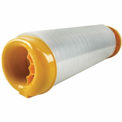 EDGE Hand Savers Stretch Wrap Film Hand Dispenser, Yellow/Black, Set of 2 - Yellow/Black - Plastic - 2 / Set USED FOR 3" CORE HAND WRAP YELLOW/BLACK
