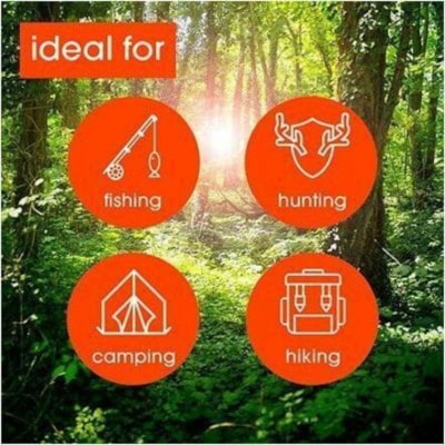 SC Johnson Deep Woods Insect Repellent, 230 g Aerosol Spray - Spray - Kills Flies, Mosquitoes, Deer Flies, Gnats, Chiggers, Fleas, Ticks - 8.11 oz (230 g) 230G / INSECT REPELLENT 