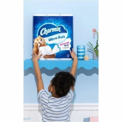 Charmin - Papier hygiénique Ultra Soft - 2 Pli - 224 Feuilles/Rouleau - Papier - 16 Rouleau MéGA ROUL 224 FEUILES PAR ROUL 