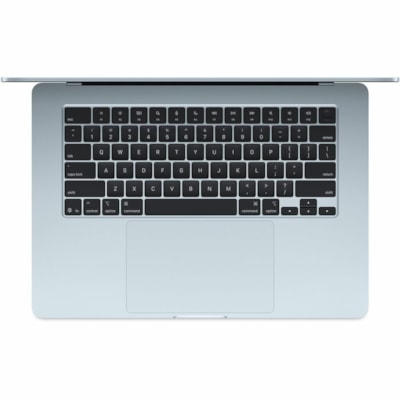 Apple MacBook Air MC7D4C/A 15.3" Notebook - Apple M4 - 24 GB - 512 GB SSD - English (US) Keyboard - Sky Blue - Apple M4 Chip - 2880 x 1864 - macOS Sequoia - Apple - True Tone Technology, In-plane Switching (IPS) Technology, Liquid Retina Display - Front Camera/Webcam - 18 Hours Battery Run Time - IE M4 D APPLE AVEC PROCESSEUR CEN TRAL 10 C URS ET PRO