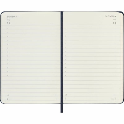 Moleskine Classic 12 Month 2026 Daily Planner, Hard Cover, Pocket (3.5" x 5.5"), Sapphire - Moleskine Classic 12 Month 2026 Daily Planner, Hard Cover, Pocket (3.5" x 5.5"), Sapphi  