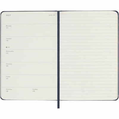 Moleskine Classic 12 Month 2026 Weekly Planner, Hard Cover, Pocket (3.5" x 5.5"), Sapphire - Moleskine Classic 12 Month 2026 Weekly Planner, Hard Cover, Pocket (3.5" x 5.5"), Sapph  