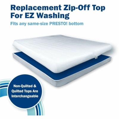 CleanRest - Protecteur de Matélas Presto! 845168017961 - Blanc 78"W X 80"L  BLANC 