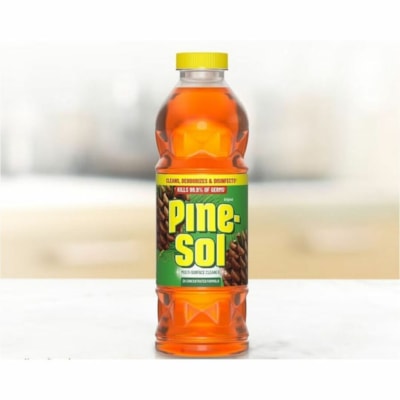 Pine-Sol - Désinfectant 40154 - Pour Polyvalents - 1,40 L - Pin Arôme - Recommended For : Élimine les résidus de savon, Décapant pour la rouille, Enlève les traces d'eau dure, Détacheur de saletés, Solvant de graisse, Nettoie la crasse - Durable, Déso  