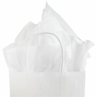 Papier de soie Gunther Mele, Blanc, 20pox30po, emb. De 480 - largeur de 20 po (508 mm) x longueur de 30 po (762 mm) - Recyclable - Papier - Blanc - 480 / emballage EMB. DE 480 FEUILLES 