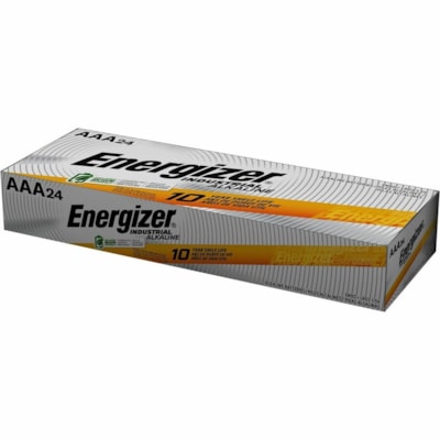 Energizer Industrial Battery - For Vending Machine, Office, Classroom, Electronics, Construction - AAA - 24 / Box NOT FOR RETAIL SALE 