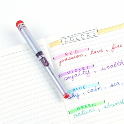 EnerGel Liquid Gel Pen, (0.7mm) Metal Tip, Capped, Red Ink - Pentel EnerGel Liquid Gel Rollerball Pen with Cap to Protect Pockets, Everyday Writing, Office Supplies, School Supplies, 0.7mm Medium Point, Red Ink 0.7MM STICK PEN 