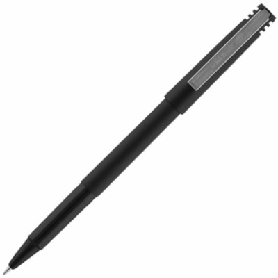 uniball(tm) - Stylos à bille roulante Roller(tm) - 0,7 mm (0,03 po) Fine Pointe de stylo - Ink Noir - Barrel Noir Acier inoxydable - 1 chaque STD 0 7MM CORPS & CAPUCHON PLASTIQUE NOIR JETABLE SANFORD