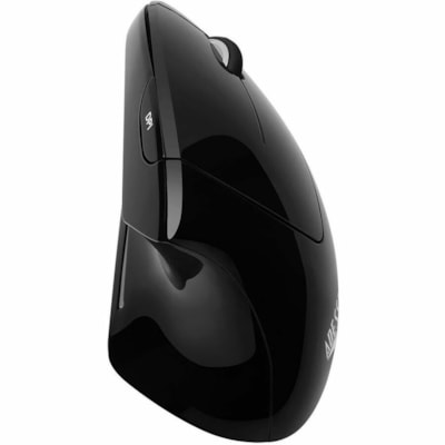 Adesso 2.4 GHz Wireless Vertical Ergonomic Mouse - Optical - Wireless - 30 ft (9144 mm) - Radio Frequency - 2.40 GHz - Black - USB - 1600 dpi - Scroll Wheel - 6 Button(s) - Right-handed - 2 x AAA Battery Supported  mouse  3 BTN  1000/1500/2000 switchable DPI  Blac