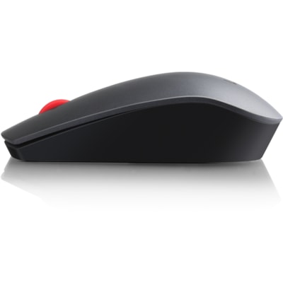 Lenovo Professional Wireless Keyboard and Mouse Combo - USB Wireless RF 2.40 GHz Keyboard - English (US) - Black - USB Wireless RF Mouse - Laser - 1600 dpi - Scroll Wheel - Black - Media Center Hot Key(s) - Symmetrical - AA - Compatible with PC SE 