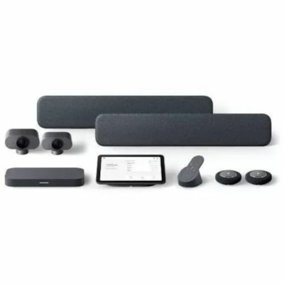 Lenovo Google Meet Series One Room Kits - CMOS - 3840 x 2160 Video (Live) - 4K - 30 fps - 5 x Network (RJ-45) - 1 x HDMI In - 2 x HDMI Out - USB - Gigabit Ethernet - Wireless LAN - External Speaker(s) - Internal Microphone(s) - Wall Mountable, Tabletop  SYST 