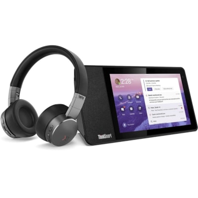 Lenovo ThinkSmart View ZA840013US Tablet - 8" HD - Qualcomm Snapdragon 624 - 2 GB - 8 GB Storage - Android 8.1 Oreo - Business Black - Octa-core (8 Core) 1.80 GHz - 1280 x 800 - In-plane Switching (IPS) Technology Display - 5 Megapixel Front Camera  PERP 