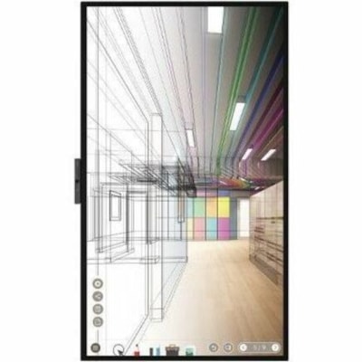 BenQ 65" Interactive Display for Business - DuoBoard CP6501K - LCD - ARM Cortex A73 + A53 - 4 GB SDRAM - Capacitive - Touchscreen - 16:9 Aspect Ratio - 3840 x 2160 - 320 cd/m² - 5,000:1, 30,000:1 Contrast Ratio - 2160p - USB - HDMI - VGA - Android 8.0 Oreo  MNTR 