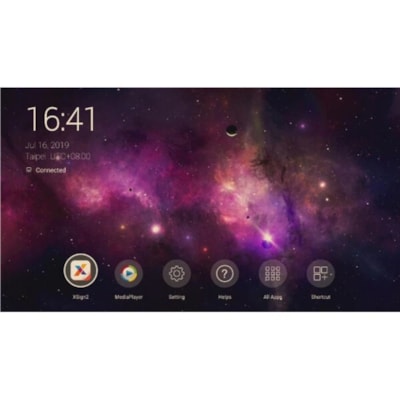 BenQ 65" Pantone® Validated Smart Signage - SL6502K - 65" (1651 mm) LCD - 4 GB - 32 GB HDD - 3840 x 2160 - Direct LED - 500 cd/m² - 2160p - HDMI - USB - SerialEthernet - Android  MNTR 
