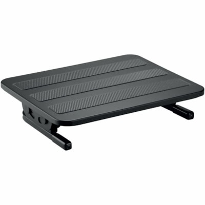 IntekView - Repose-pieds FR200 - 9,65 po (245 mm) à 15,75 po (400 mm) Hauteur réglable - Noir - Acier - 1 / Unité  