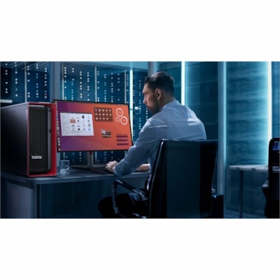 Lenovo - Poste de travail ThinkStation P7 30F30071US - 1 Xeon - Technologie vPro - 32 Go - 1 To SSD - Intel W790 Morceau - Windows 11 Pro for Workstations - 1 24 Go Graphiques - Serial ATA, NVMe Contrôleur - Anglais Clavier - Gigabit Ethernet, 10 Gigabit Ethernet - Réseau sans-fil  16G X2 W11PWS 