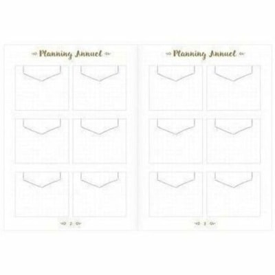 Quo Vadis Life Journal Planner - Monthly - 12 Month - Blue/Gray - Monthly Calendar - 1 LIFE JOURNAL INIFITE 15X21CM GREY BLUE  215 NUMBERED PAGE