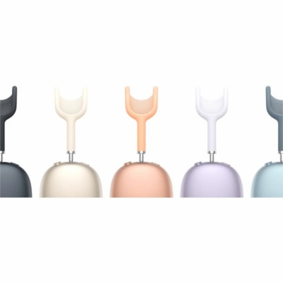 Apple AirPods Max Headset - Siri - Stereo - Wireless - Bluetooth - Over-the-ear, Over-the-head - Binaural - Circumaural - Orange  WRLS 