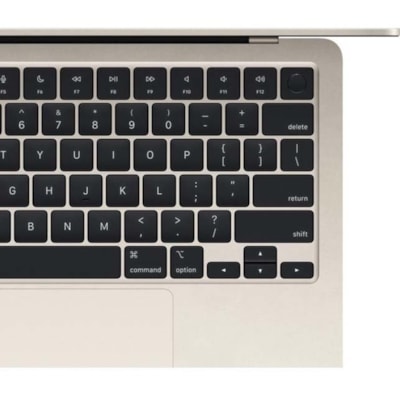 Apple MacBook Air MC6A4C/A 13.6" Notebook - Apple M4 - 24 GB - 512 GB SSD - Canadian French Keyboard - Starlight - Apple M4 Chip - 2560 x 1664 - macOS Sequoia - Apple - True Tone Technology, In-plane Switching (IPS) Technology, Liquid Retina Display - Front Camera/Webcam - 18 Hours Battery Run Time  M4 D APPLE AVEC PROCESSEUR CEN TRAL 10 C URS ET PRO