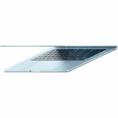 Apple MacBook Air MC7D4C/A 15.3" Notebook - Apple M4 - 24 GB - 512 GB SSD - English (US) Keyboard - Sky Blue - Apple M4 Chip - 2880 x 1864 - macOS Sequoia - Apple - True Tone Technology, In-plane Switching (IPS) Technology, Liquid Retina Display - Front Camera/Webcam - 18 Hours Battery Run Time - IE M4 D APPLE AVEC PROCESSEUR CEN TRAL 10 C URS ET PRO