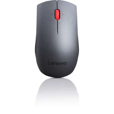 Lenovo Professional Wireless Keyboard and Mouse Combo - USB Wireless RF 2.40 GHz Keyboard - English (US) - Black - USB Wireless RF Mouse - Laser - 1600 dpi - Scroll Wheel - Black - Media Center Hot Key(s) - Symmetrical - AA - Compatible with PC SE 