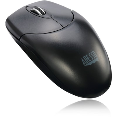 Adesso WKB-1330CB 2.4 GHz Wireless Desktop Keyboard and Mouse Combo - USB Membrane Wireless RF 2.40 GHz Keyboard - 103 Key - English (US) - Black - USB Wireless RF Mouse - Optical - 1200 dpi - Scroll Wheel - QWERTY - Black - Internet Key, Play/Pause, Previous Track, Next Track, Volume Down, Volume U ize with full desktop function ality.  Multimedia a