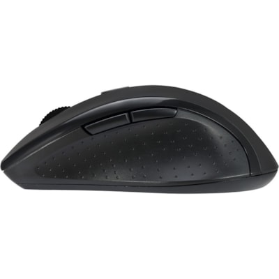 Adesso TruForm 1600 Wireless Ergonomic Keyboard and Optical Mouse - USB Membrane Wireless RF 2.40 GHz Keyboard - 104 Key - English (US) - Black - USB Wireless RF Mouse - Optical - 1600 dpi - Scroll Wheel - Black - Home, Back, Forward, Search, Email, Sleep, Wake-up, Power, Media Player, Calculator, P Wireless Ergonomic Desktop Key board  with low prof