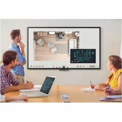 BenQ 65" Interactive Display for Business - DuoBoard CP6501K - LCD - ARM Cortex A73 + A53 - 4 GB SDRAM - Capacitive - Touchscreen - 16:9 Aspect Ratio - 3840 x 2160 - 320 cd/m² - 5,000:1, 30,000:1 Contrast Ratio - 2160p - USB - HDMI - VGA - Android 8.0 Oreo  MNTR 