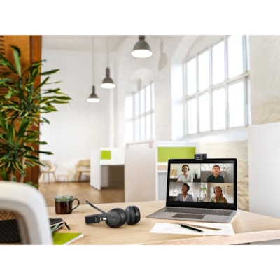 Jabra PanaCast 20 Video Conferencing Camera - USB 3.0 Type C - 3840 x 2160 Video - Auto-focus - 117° Angle - Clip - 3x Digital Zoom - Microphone - For Monitor  PERP 