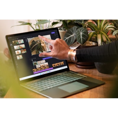 Microsoft Surface Laptop 5 13.5" Touchscreen Notebook - Intel Core i7 12th Gen i7-1265U - Intel Evo Platform - 16 GB - 512 GB SSD - Sage - Intel Chip - 2256 x 1504 - Windows 10 Pro - Intel Iris Xe Graphics - PixelSense - Front Camera/Webcam - 18 Hours Battery Run Time - IEEE 802.11ax Wireless LAN St 0SYST 