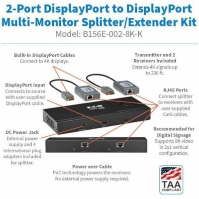 Tripp Lite series Signal Splitter/Extender Kit  