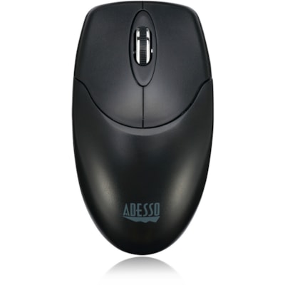 Adesso WKB-1330CB 2.4 GHz Wireless Desktop Keyboard and Mouse Combo - USB Membrane Wireless RF 2.40 GHz Keyboard - 103 Key - English (US) - Black - USB Wireless RF Mouse - Optical - 1200 dpi - Scroll Wheel - QWERTY - Black - Internet Key, Play/Pause, Previous Track, Next Track, Volume Down, Volume U ize with full desktop function ality.  Multimedia a