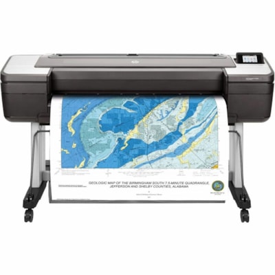HP Designjet T1700 PostScript Imprimante grand format à jet d'encre - 44 po (1117,60 mm) Largeur d'impression - Couleur - 6 Couleur(s) - 26 Seconde Vitesse de couleur - 2400 x 1200 dpi - USB - Ethernet - Papier en rouleau, Massicot, Papier bond, Papier couché, Papier à grammage lour  PLOT 