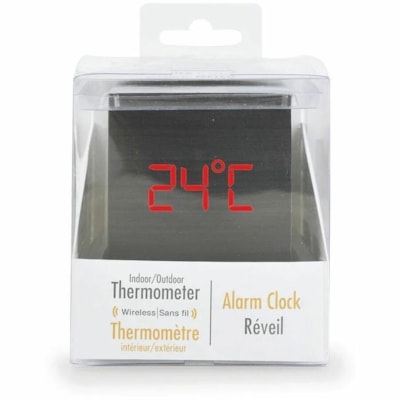 BIOS Medical Weather Cube - 22°F (-30°C) to 140°F (60°C) - Date & Time, Alarm - For Indoor/Outdoor 12/24 HOUR CLOCK 
