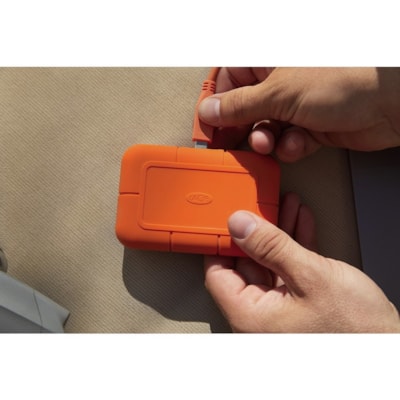 LaCie Rugged STHR2000800 2 TB Portable Solid State Drive - External - PCI Express NVMe - USB 3.1 Type C - 5 Year Warranty - Retail  