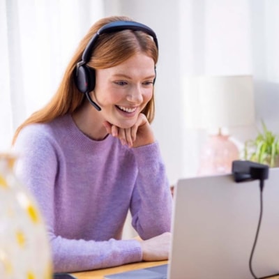Jabra Evolve2 65 Flex Headset - Stereo - Wireless - Bluetooth - 98.4 ft (30 m) - 20 Hz to 20 kHz - On-ear - Binaural - Supra-aural - MEMS Technology, Noise Cancelling Microphone - Noise Canceling  