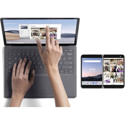 Microsoft Surface Laptop 4 13.5" Touchscreen Notebook - AMD Ryzen 5 - 8 GB - 128 GB SSD - Platinum - AMD Chip - 2256 x 1504 - Windows 11 - AMD Radeon Graphics - PixelSense - Front Camera/Webcam - 19 Hours Battery Run Time - IEEE 802.11ax Wireless LAN Standard  SYST 