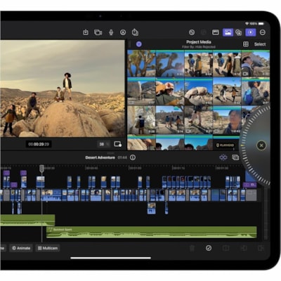Apple iPad Pro (5th Generation) A2836 Tablet - 11" - Apple M4 - 16 GB - 2 TB Storage - Space Black - M4 Deca-core (10 Core) 4.40 GHz - 2420 x 1668 - True Tone Technology, Ultra Retina XDR Display Display - 12 Megapixel Front Camera - 10 Hours Maximum Battery Run Time  SYST 