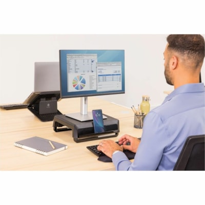 Fellowes - Support d'écran Breyta - Noir - Pour Moniteur  