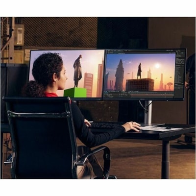 Asus ProArt PA27JCV 27" Class 5K LED Monitor - 16:9 - Black - 27" Viewable - In-plane Switching (IPS) Technology - LED Backlight - 5120 x 2880 - 1073.7 Million Colors (10-bit) - Adaptive Sync - 500 cd/m² - 5 ms - 60 Hz Refresh Rate - Speakers - HDMI - DisplayPort - KVM Switch, USB Hub  
