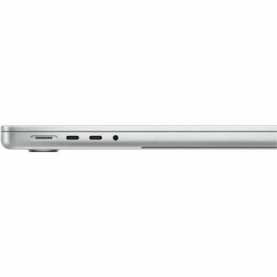 Apple MacBook Pro MW2W3C/A 14.2" Notebook - Apple M4 - 16 GB - 512 GB SSD - Canadian French Keyboard - Silver - Apple M4 Chip - 3024 x 1964 - macOS Sequoia - Apple - True Tone Technology, Liquid Retina Display - Front Camera/Webcam - 24 Hours Battery Run Time - IEEE 802.11ax Wireless LAN Standard  SYST 